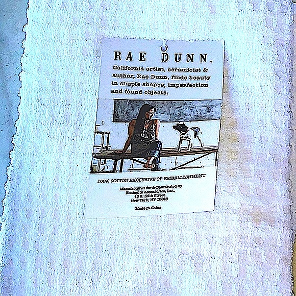 RAE DUNN KITCHEN TOWELS BLESSED GRATEFUL SET/2 NEW - Picture 5 of 7